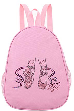 TENDYCOCO Mochila para niños pequeños de ballet de baile de bailarina mochila preescolar mochila para niños niños