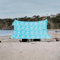 Neso Zelte Gigante Beach Zelt, 2,5 m hoch, 3,3 m (11 ft) x 3,3 m (11 ft), Verstärkte Ecken und Kühlfach(Tropische Blumen)