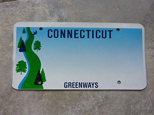 Inga Connecticut Greenways Plaque d'immatriculation vierge 15,2 x 30,5 cm