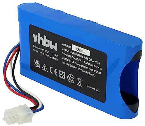 vhbw Akku kompatibel mit Yard Force Compact 400Ri, 280R Rasenmäher (1500mAh 18V Li-Ion)