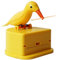 Luxylei Vogel Zahnstocher Dispenser Netter Cartoon Specht Zahnstocher Spender Neuheit Automatischer Zahnstocher Für Esstisch Geschenk