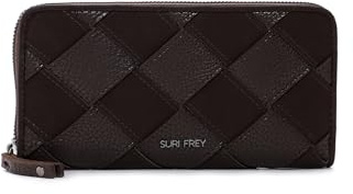 SURI FREY Geldbörse Nandy Zip Around Wallet Brown braun