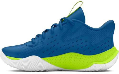 Under Armour - Unisex-Adult Ps Jet '23 Shoes, Color Photon Blue (401), Size: 2 UK