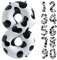 Cow Print Balloon Birthday Decorations Supplies,40 inch Number 8 Balloon | Cowgirl Theme Number Balloons for 8th Birthday Party | Farm Barn Decor for kids