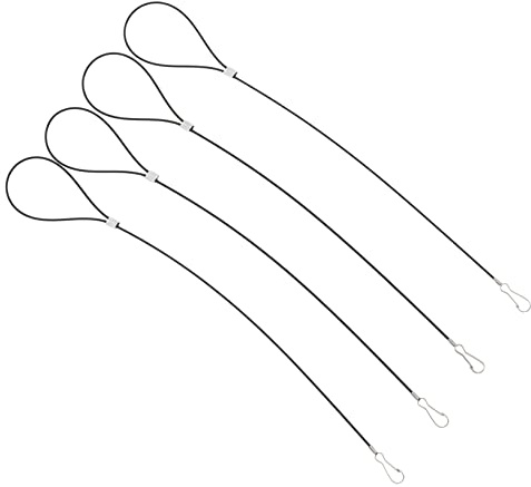 OSALADI 20pcs Gate Latch Cable Pull Easy Open Close Garden Door Puller Latch Gate Opener for