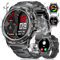 Smartwatch Herren mit Telefonfunktion,1.32 Zoll HD Voll Touchscreen Fitness Tracker Armbanduhr Herren Smartwatch mit Pulsmesser Schlafmonitor Schrittzähler,20 Sportmodi Smart Watch für iOS Android