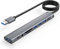 Hub USB C pour iPad Pro 9 en 1 iPad Pro M4 M2 M1 13 12,9 11 iPad Air 5 4 Station d'accueil avec USB-C, lecteur de carte SD/TF, USB 3.0, prise casque 3,5 mm, données de type C