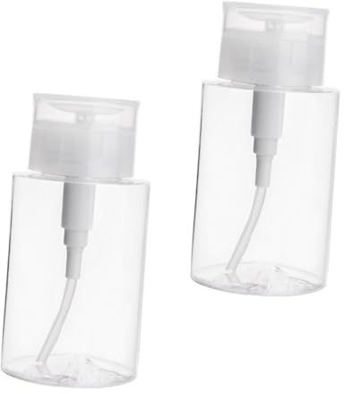 STOBAZA 2stücke 150ml Outdoor Flasche aus Petg mit Auslaufsicherem Design und Nachfüllbar für Reise und Geschäftsreise Kosmetikflasche zum Befüllen