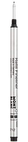Montblanc 2 Fineliner Refills in Mystery Black 105170 [Office Product]