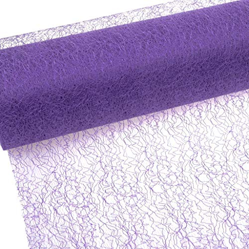 Spiderweb - Mesch - Tischläufer - Tischband - 30cm Lavendel - Rolle 25m - 67 006-R 300