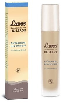 Luvos aufbauendes Gesichtsfluid Pflege-Set 2x50ml. Fördert die Selbstregeneration der Haut, verbindet Feuchtigkeitsbalance und schützende Pflege