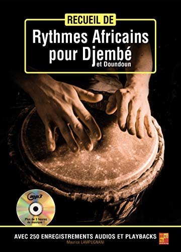 Mauricio Lampugnani-Recueil De Rythmes Africains-Djembe or Doundoun-BOOK+CD