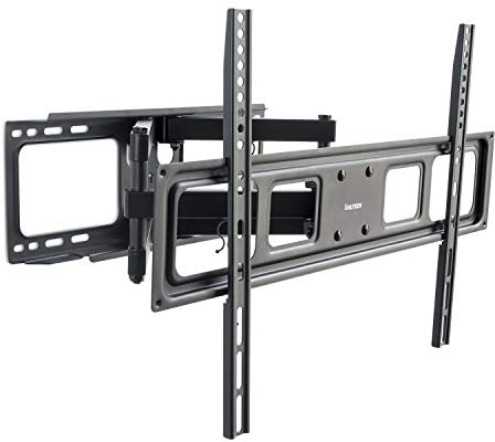 VulTech Staffa Fissa da Parete per TV 32-70 LED LCD Plasma - Snodi Resistenti, VESA fino a 600x400, Portata 40kg, con Livella a Bolla - BTV-D3270LITE