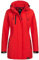 Rock Creek Damen Softshell Jacke Mantel Outdoor-Mantel Damenmantel Softshellmantel Winterjacke Wasserabweisend Kapuze Übergang D-423 Rot 4XL