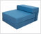Fold Out Z Bed Chair | Sofa Bed Futon Lightweight | Chair Bed |Z Bed | Single Z bed |Ergonomically Designed Single Mattress Zbed |Guest Bed | Trifold Mattress | Futon Mattress | Camping Mattress Jade