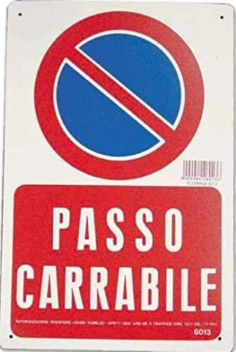 Cartelli di Sicurezza in Alluminio 'Estintore Carrellato' 23x30 cm