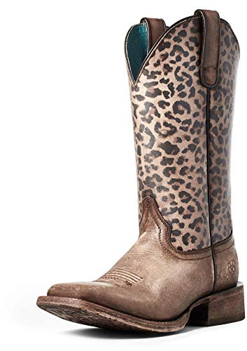 ARIAT Stivali da donna Circuit Savanna Western, Marrone invecchiato naturale., 43 EU