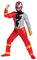 Disguise Officiel - Déguisement Power Rangers Dino Fury Rouge Enfant, Costume Taille M