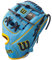WILSON A2000 Baseball RHT Infield Glove Series - Exclusive Edition (11.5 Inches, SkyBlue/Yellow)