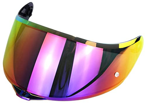 ERYUE Visiera del Casco,Sostituzione Visiera Casco per Casco Integrale AGV K1 K3SV K5 Casco Moto Antivento