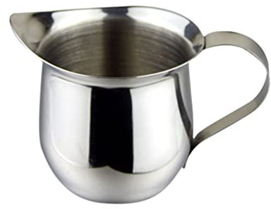 CALLARON 2 Unid. 150 Ml/5 Oz Taza De Acero Inoxidable Vertedor De Leche para Jarra Herramienta De Café para Espumar Leche