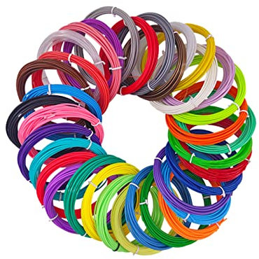 Rifuli # 3D-Druckstift Verbrauchsmaterial Verbrauchsmaterial für niedrige und hohe Temperaturen bei Raumtemperatur 3D-Stiftlinie 1,75 mm (Camouflage, One Size)