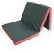 Turnmatte Klappbar 300 x 100 x 8 cm Klappmatte Gymnastikmatte (Grün/Rot)
