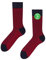 Dedoles Chaussettes Unisexe Homme Femme & Enfants beaucoup designs amusants gauche droite différent, couleur: Rouge, motif: Bleues et rouges (bambou jacquard), taille: 39-42