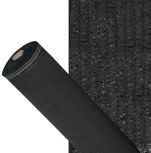 Ferretelix® Brise-Vue Noir 2 x 50 m – Occultation 95% pour Jardin, Clôture et Terrasse