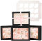 Gcardist Auto-pop Up 12 Cupcake Boxes with Window Black 6 Packs Cupcake Box 33x25.4x9cm Bakery Boxes For Cupcakes Carrier, Cupcake Containers (13x10x3.5 inch)