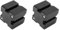 Decqerbe 2X Z030MB Metal Central Block Riser Block for Lathe Mini Machine to Block Headstock and Tailstock