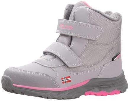 Trollkids Kids Hafjell Winter Boots 41, silver grey