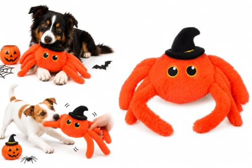 Flamingo Halloween Amina SPINNE ORANGE 35x10x16CM