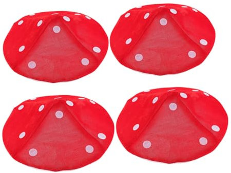 ibasenice 4stücke Pilzhüte Für Junge Mädchen Party-kostümhut -foto-requisite Cartoon-hut Pilzkappe Performance-anziehhut Neuheitshut Für Junge Mädchen-fotoshootings