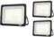 JBdusn 3pcs Foco LED Exterior 150W, Foco Proyector IP66 Impermeable Luz LED Exterior 6500K Blanco Frío, Iluminación de Seguridad para Casa,Patio,Garaje,Terraza
