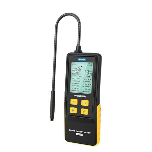 Tester olio motore 2025 Benzina, kit tester qualità olio motore diesel, test rapido trasmissione e temperatura, con sonda flessibile da 800 mm, display retroilluminato da 2,8 pollici, allarme acustico