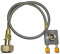 Milisten Valvola Gonfiaggio per Serbatoio Gas Accessorio per Adattatore per Gas Compatibile con Bombole Gas USA e Getta Materiale