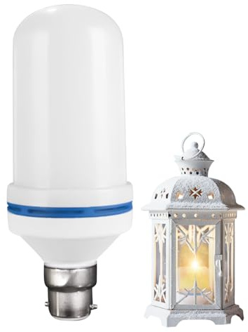 Dopsyesn LED Flammen Birne, Flammen Birne, Lampe Deko Für Innen Außen Hochzeit Abendessen Patio Restaurant Wohnzimmer Schlafzimmer Vorbau