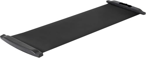 Dewan Store Slide Board Mat for Exercise 6’ with End Stops, Booties & Carrying Bag for Low-Impact Indoor Home Workouts and Sports Training