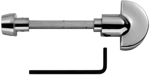 EuroArt Spare Turn & Release Bathroom Door Lock Thumbturn and Emergency Release Replacement Set (Standard 67mm Spindle, Polished Chrome, 5mm Spindle)
