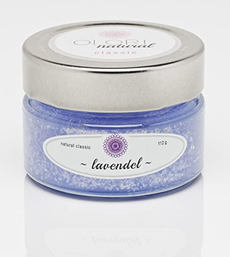 Duftöl Lavendel im Glas - Raumduft mit ätherischen Ölen - langanhaltend, blumig, krautiger Sommerduft - 100% Natürlich & Reine Raumdüfte im Duftglas - Lufterfrischer ohne künstliche Duftstoffe (112g)