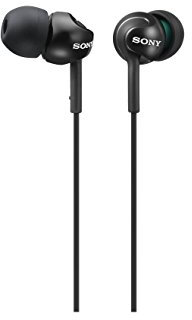 Sony MDR-EX110LP - Auriculares in-ear, negro