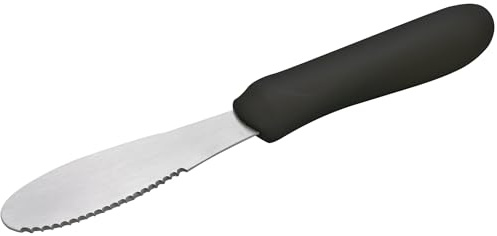 Winco Sandwich Spreader, Black PP Hdl, 3-5/8 x 1-1/4 Blade