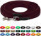 LENNIE BioThane Schleppleine, 19mm, Hunde ab 35kg, 8m lang, mit Handschlaufe, Weinrot, genäht