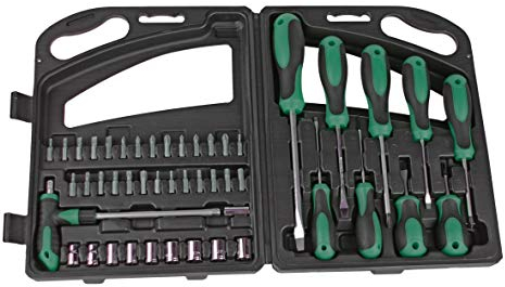 Brüder Mannesmann Werkzeug Brüder Mannesmann Tools Mannesmann Screw and Bit Set, M11247