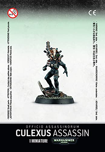Culexus Assassin 52-11 - Officio Assassinorum - Warhammer 40,000, Schwarz