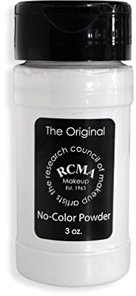 RCMA No Color Powder - 3oz Shaker Top Bottle - Authentic by RCMA (Research Council of Makeup Artists)
