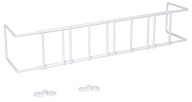 Sauvic 03516 - Soporte Ventana Extensible, 150x15x15 cm, Color Blanco
