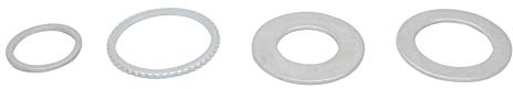 BE-TOOL Reduction Ring for Circular Saw Blades, 20mm x 16mm Saw Blade Bore Bushes, Saw Reducing Rings, Bushing WASHERS, Sawblade SPACERS （Pack of 3）