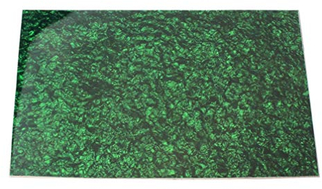 EXCEART Acoustic Guitar Pickguard Sheet Grünes Lagiges Material Kratzfest Für Gitarre Und Bass Langlebig Und Dekorativ
